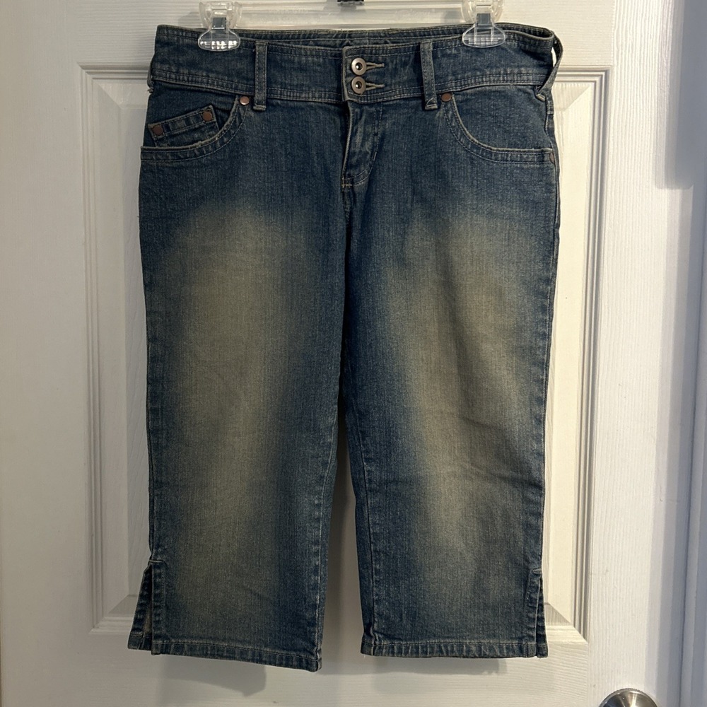 Personal Identity Blue‎ Jean Denim Capri Pants size 5